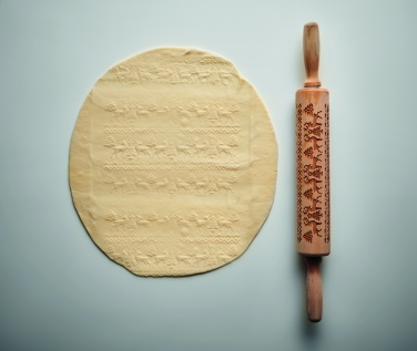 Logotrade corporate gift picture of: Christmas pastry wooden rolling